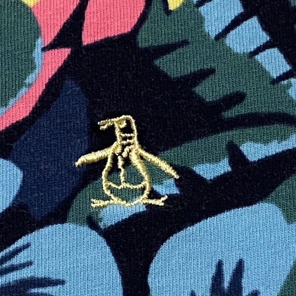 Original Penguin by Munsingware Floral Golf Fishing Vacation Tee Shirt XL - Picture 4 of 14